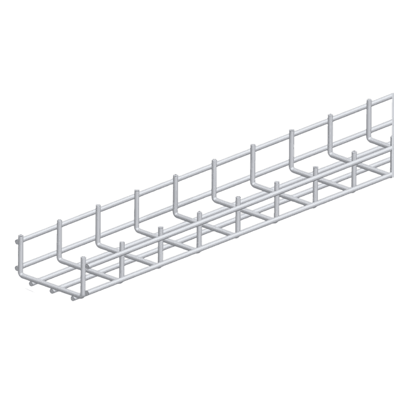 Wire mesh cable tray straight
